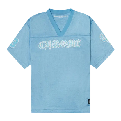 Chrome Hearts Mesh Stadium Jersey 'Light Blue'