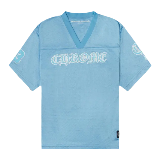 Chrome Hearts Mesh Stadium Jersey 'Light Blue'
