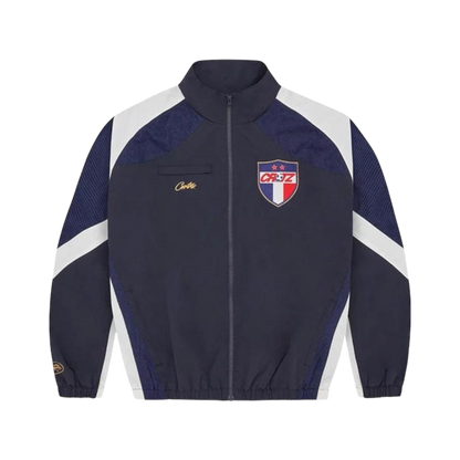 Corteiz Francais Shuku Jacket 'Navy/White'