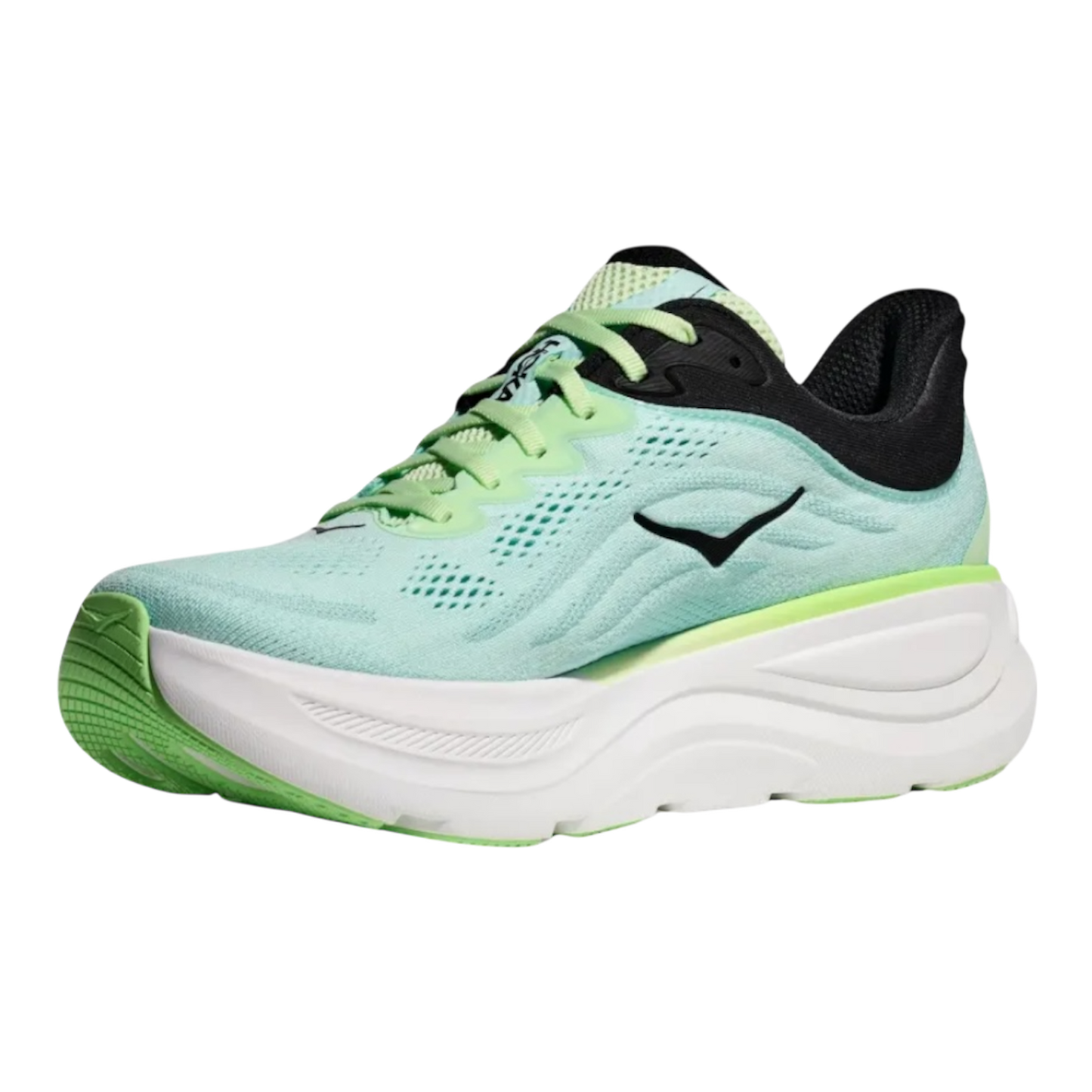 Hoka Bondi 9 'Luna Moth Blue Spark'