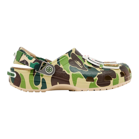 BAPE x Classic Clog ABC Camo ‘Green'