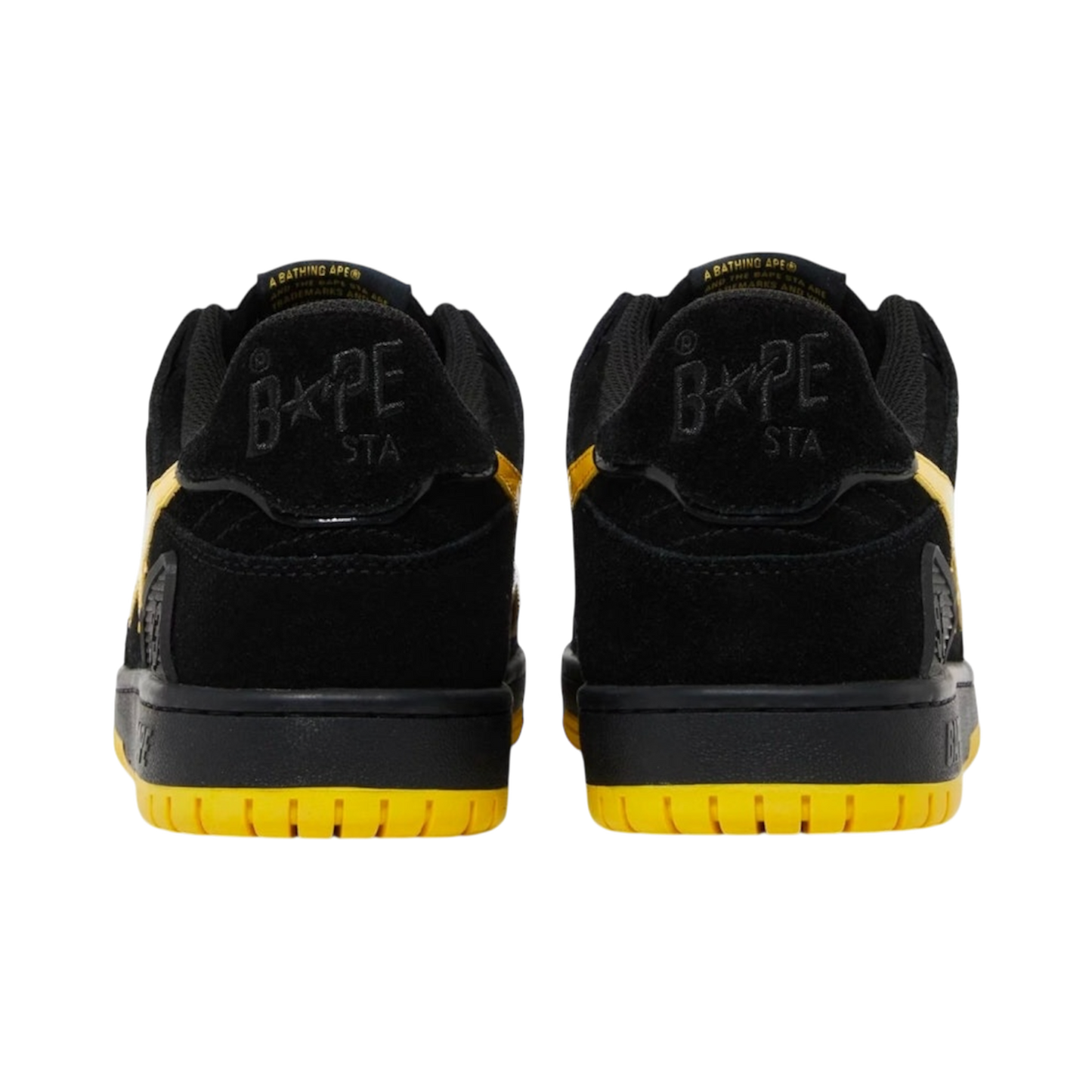 A Bathing Ape Sk8 Sta ‘Black Electric Yellow’