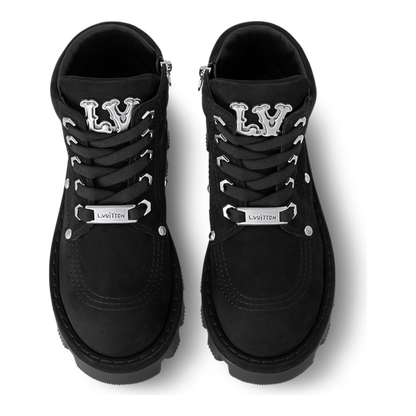 Louis Vuitton LV Checker Ankle Boot ‘Black’