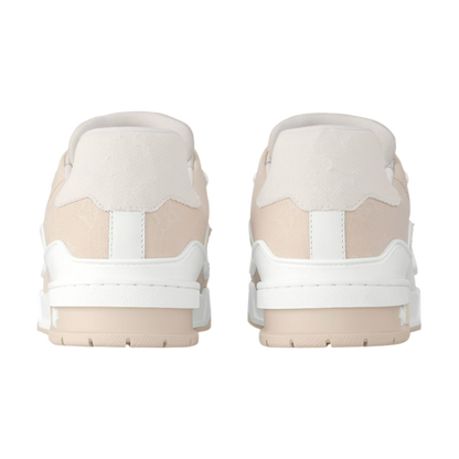 Louis Vuitton Trainer ‘Beige White Monogram Denim’