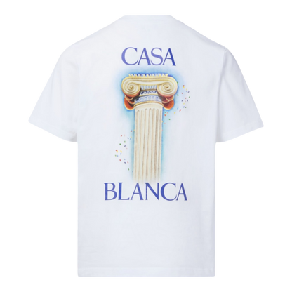 Casablanca La Colonne T-Shirt ‘White’