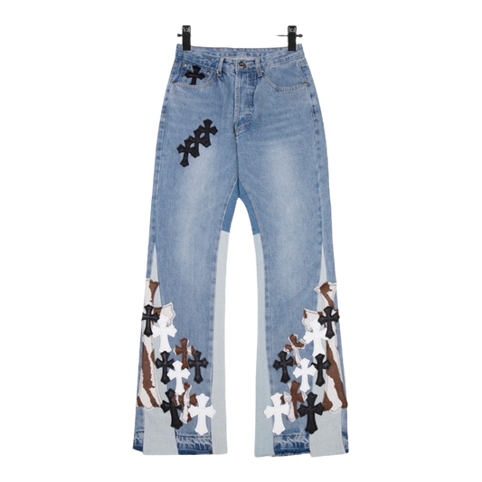 Chrome Hearts × Gallery Dept. La
Flare Patch Denim