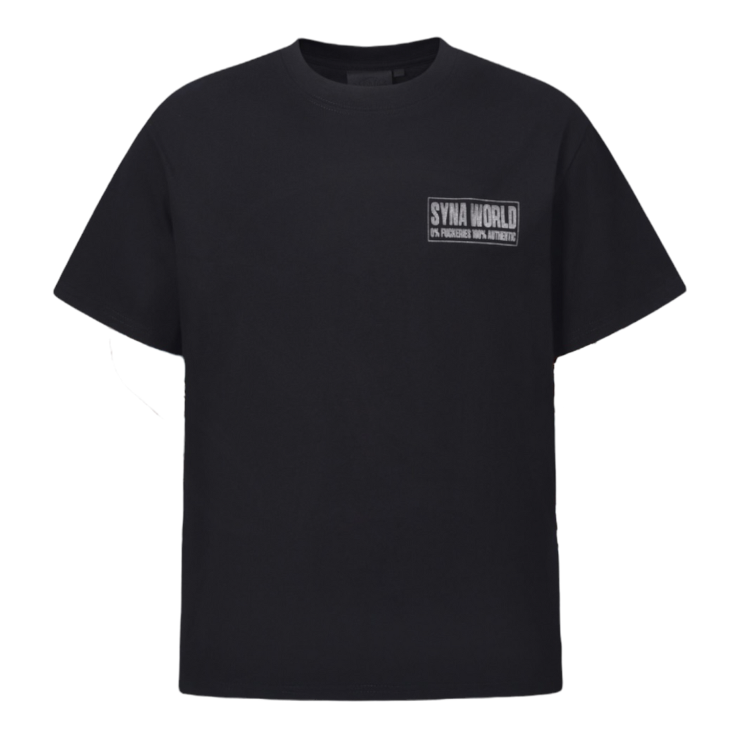 Syna World “Lord Forgive Me As I’MA “Tee 'Black Orange'