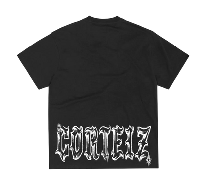 Corteiz Gothic Tee ‘Black’