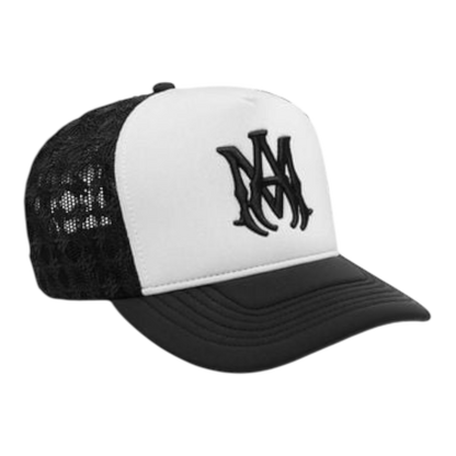 Amiri MA Two Tone Trucker Hat ‘Black/White’