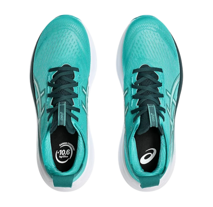 ASICS GEL-NIMBUS 27 ‘WAVE TEAL/SAXON GREEN’