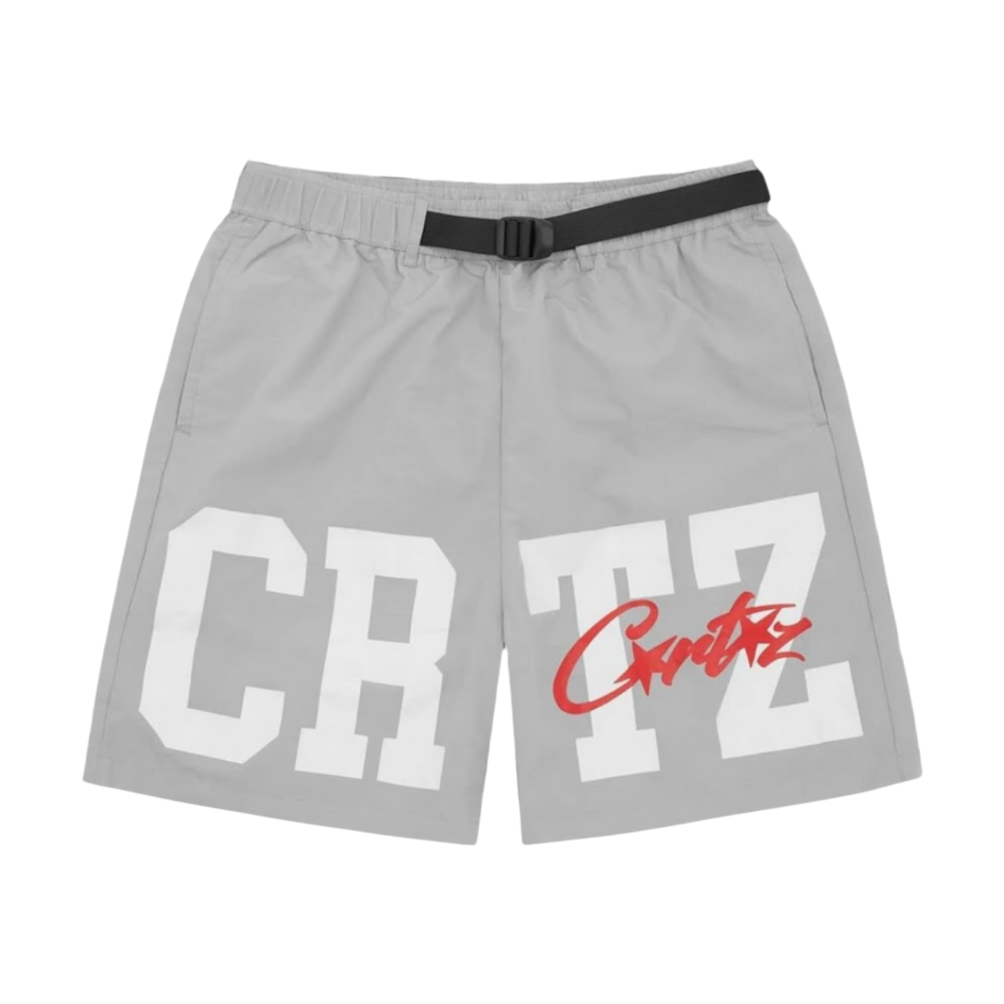 Corteiz CRTZ Nylon Shorts ‘Gray’