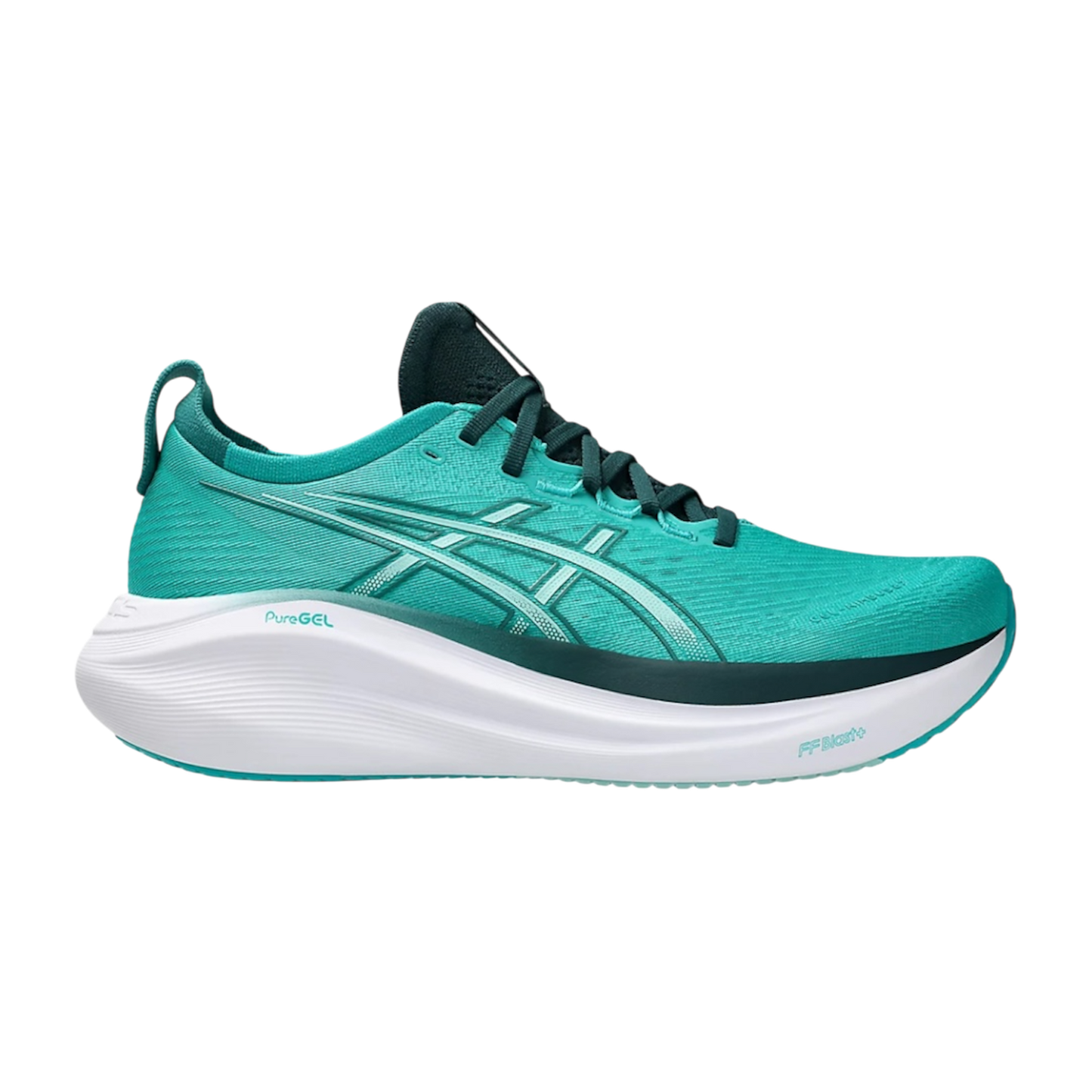 ASICS GEL-NIMBUS 27 ‘WAVE TEAL/SAXON GREEN’