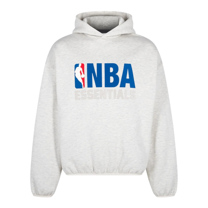 FEAR OF GOD ESSENTIALS X NBA Hoodie  ‘Light Heather’
