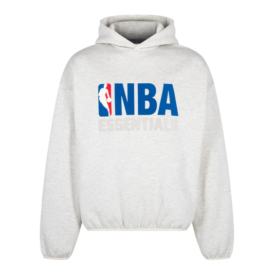 FEAR OF GOD ESSENTIALS X NBA Hoodie  ‘Light Heather’