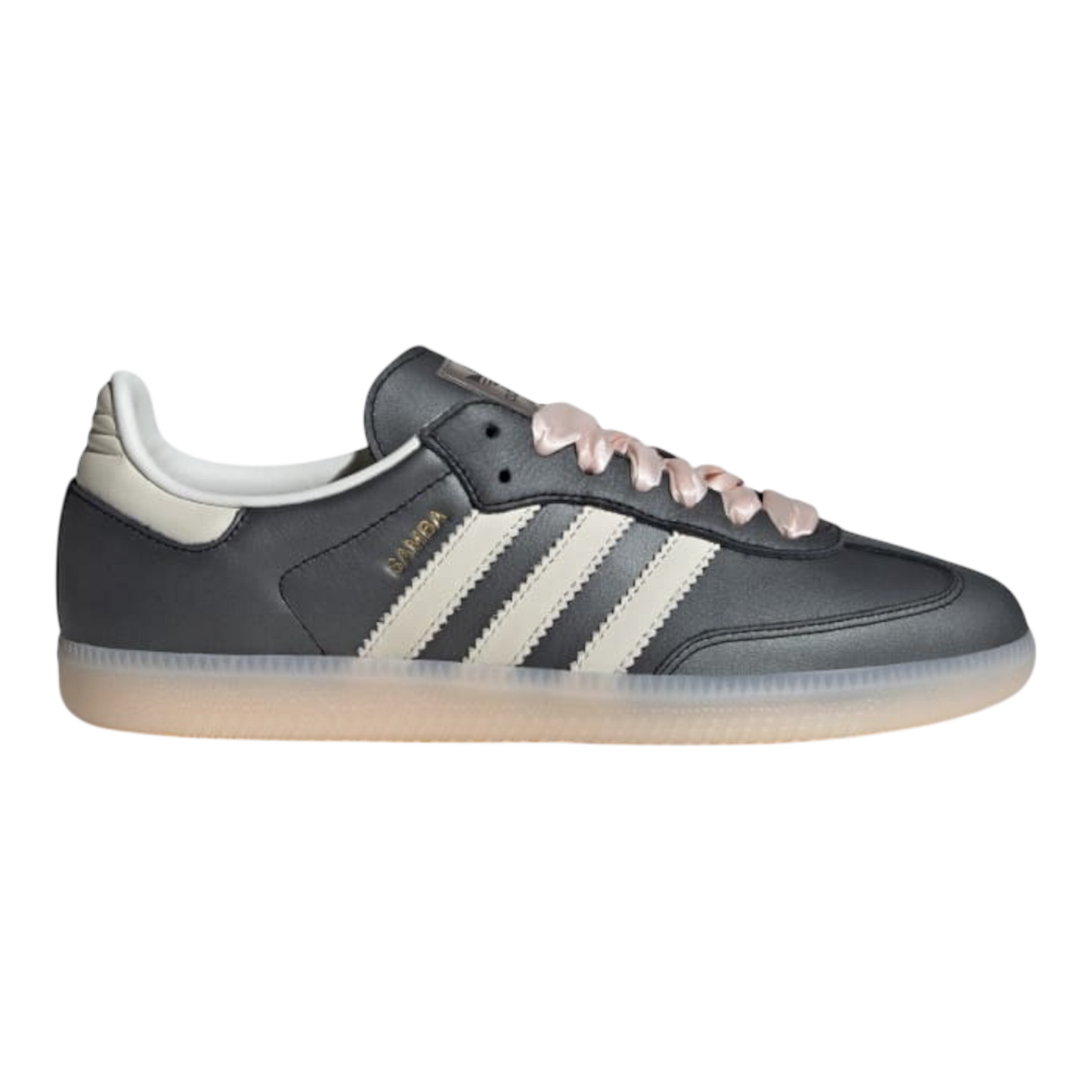 Adidas Samba 'Black Wonder Quartz Ribbon Laces'