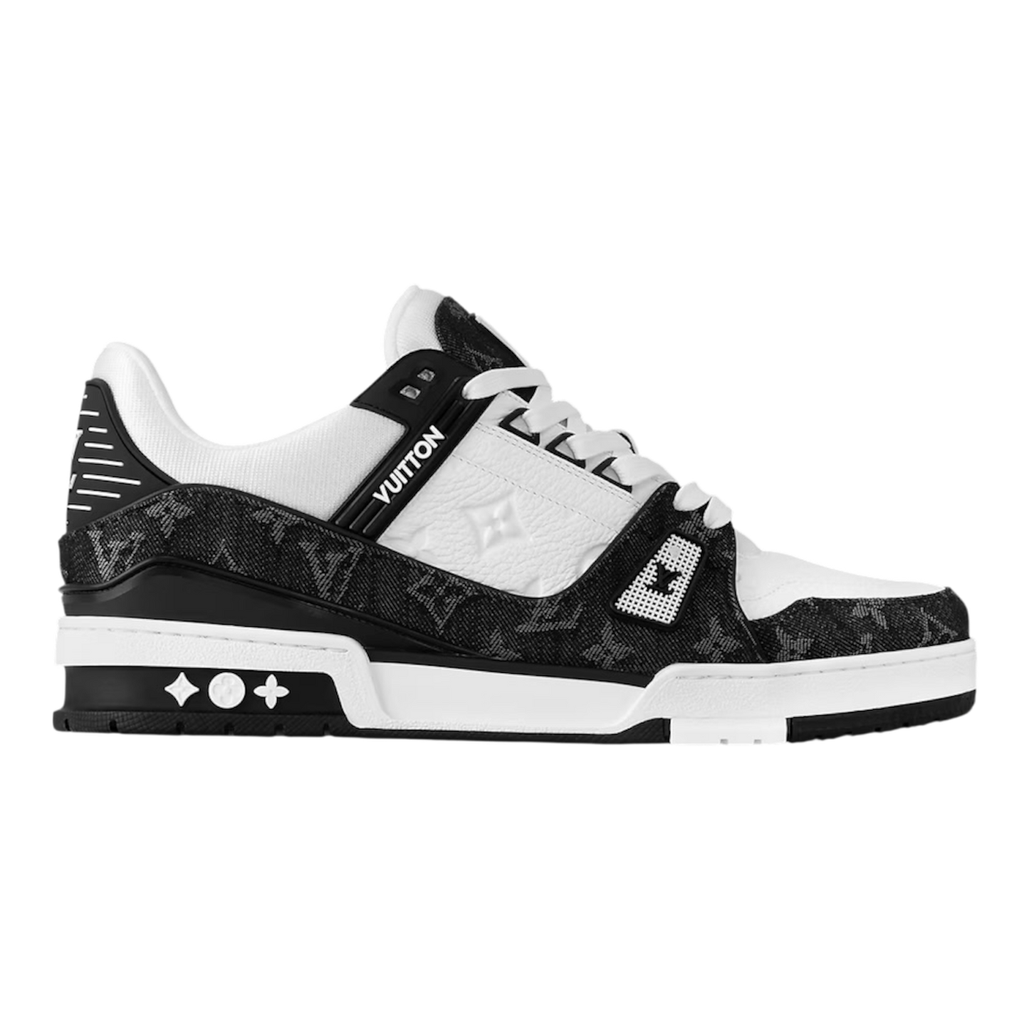 Louis Vuitton Trainer “Denim Noir” ‘White/Black’