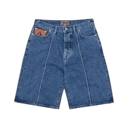 Corteiz C-Star Denim Jorts ‘Faded Blue’