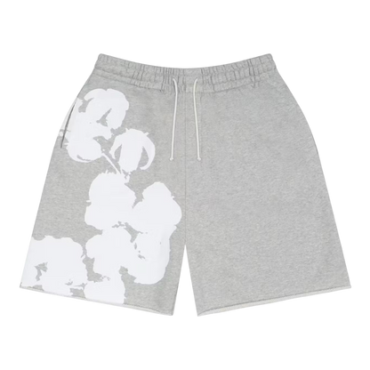 Denim Tears Big Cotton Wreath shorts ‘Light grey’