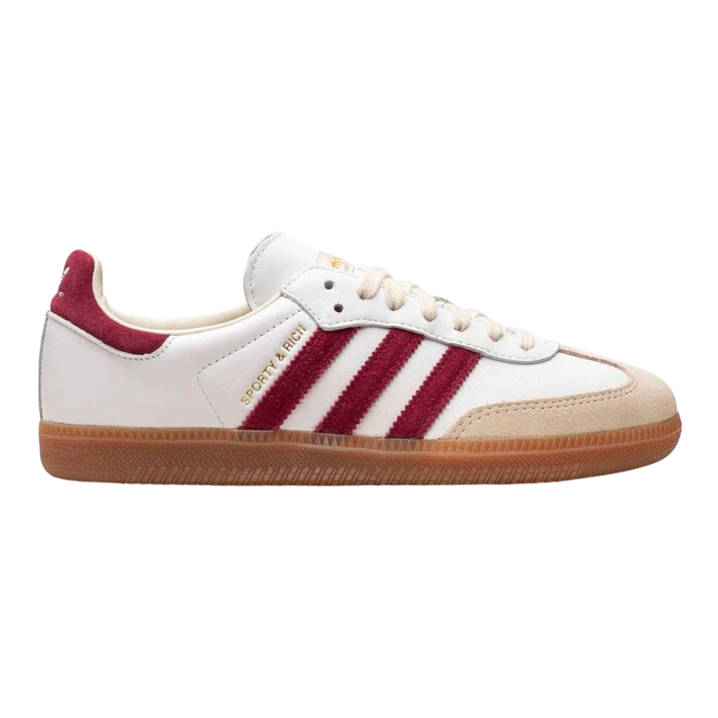 Sporty & Rich x Adidas Samba OG 'White Core Burgundy'