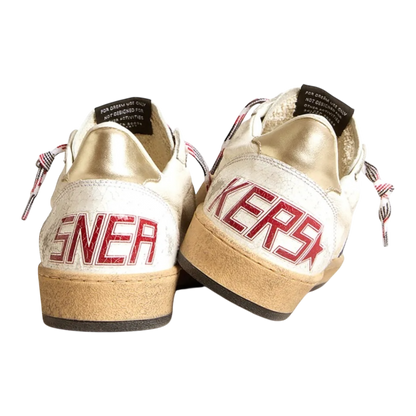 Golden Goose Ball-Star leather ‘Light Beige’