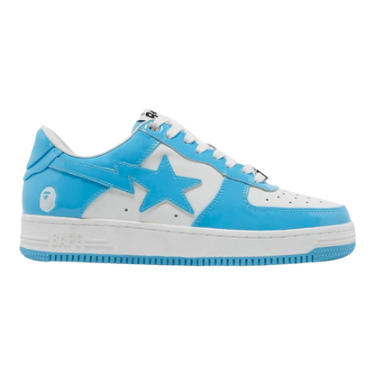 A Bathing Ape Bape Sta Patent Leather ‘Blue White’