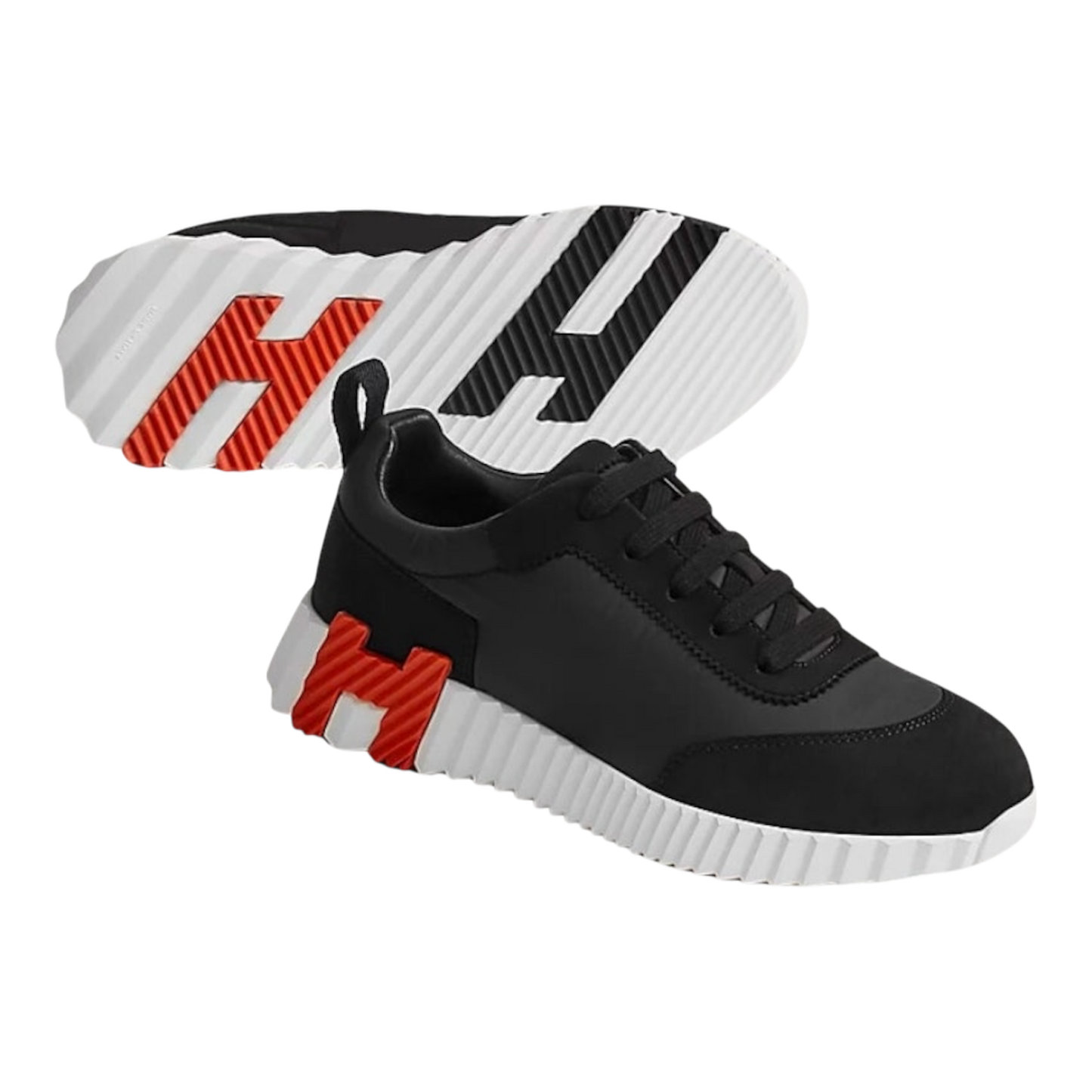 Hermès Bouncing sneaker ‘Black Orange’