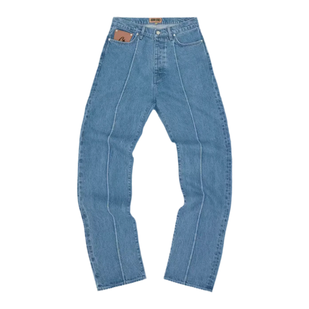 Corteiz C-Star Denim Jeans 'Blue'