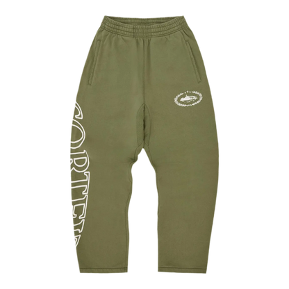 Corteiz CRTZ Superior Royale Open Hem Pant 'Olive'