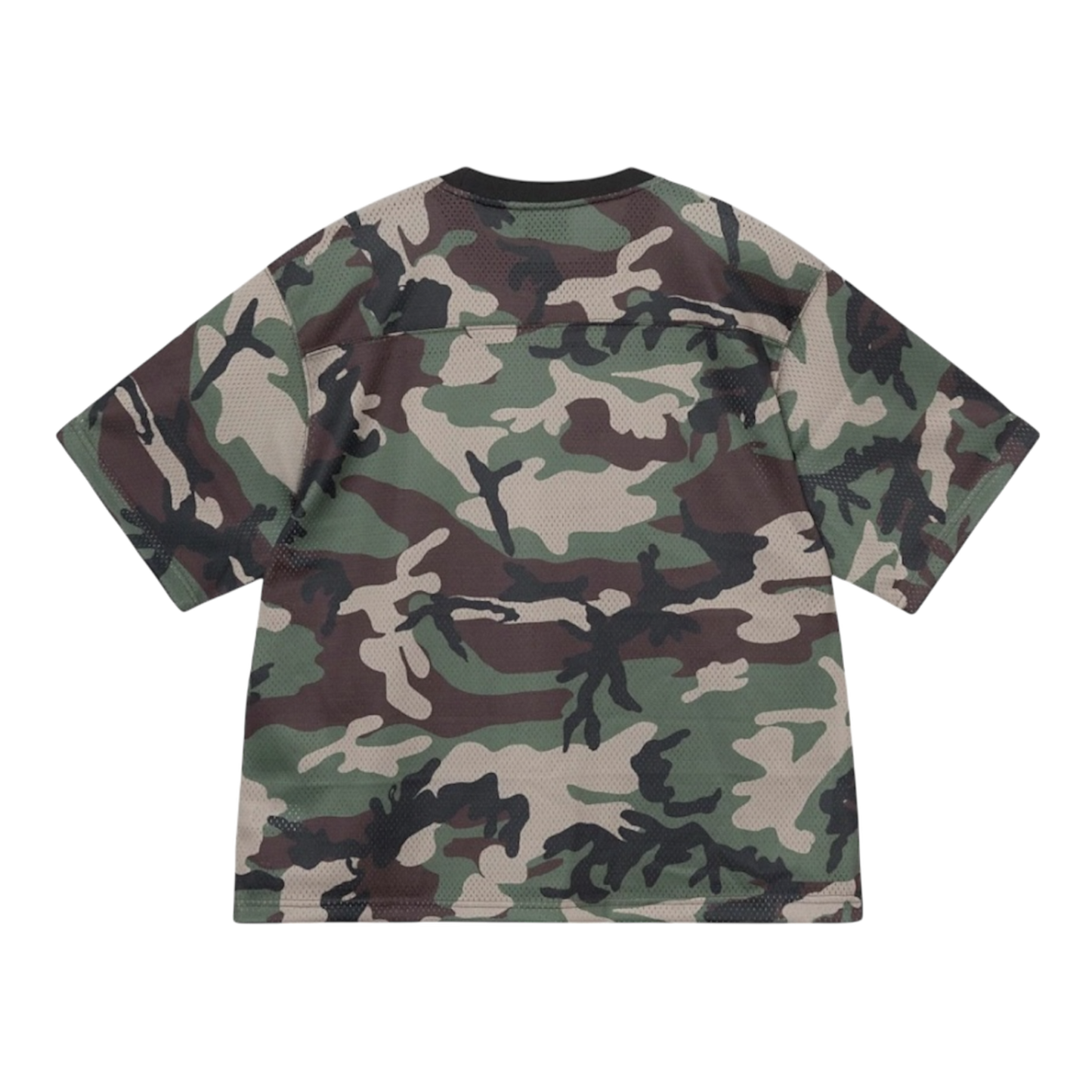 Stussy 4X4 Mesh Football Jersey 'Camo'