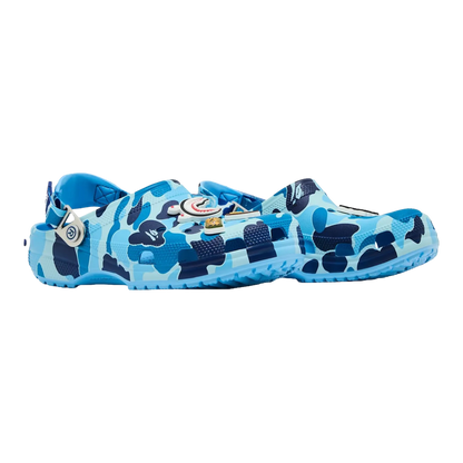 BAPE x Crocs Classic Clog ABC Camo ‘Blue'