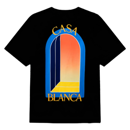 Casablanca L'Arc Coloré Printed T-Shirt ‘Black’