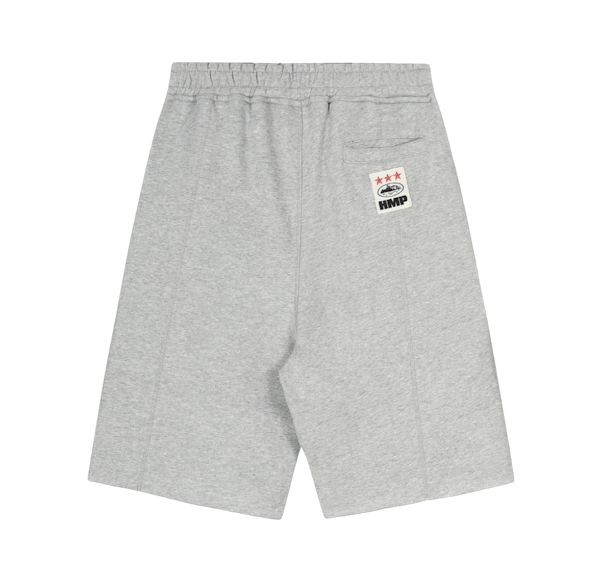 Corteiz HMP Raw Hem Shorts 'Heather Grey'