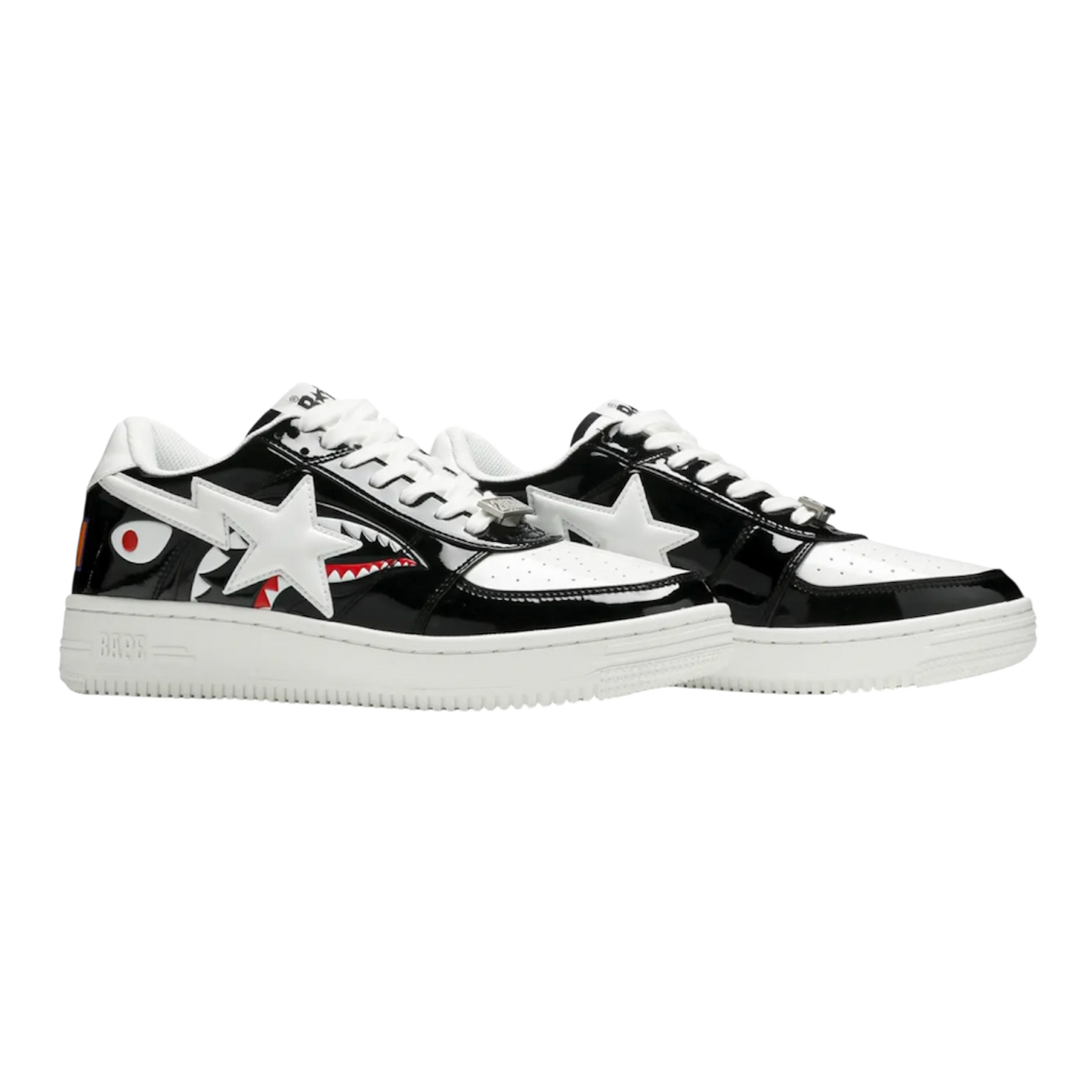 Bapesta Low M1 “Shark Face” ‘Black/White’