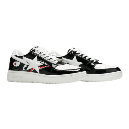 Bapesta Low M1 “Shark Face” ‘Black/White’