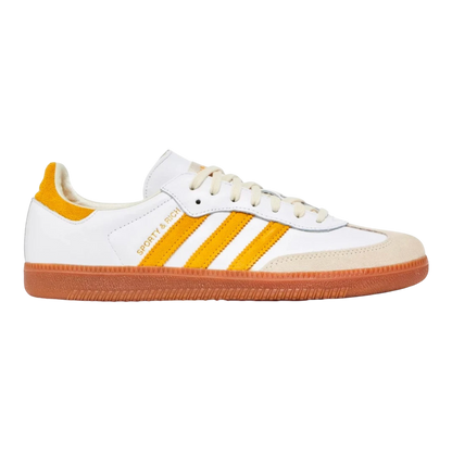 Sporty & Rich x Adidas Samba OG 'White Bold Gold'