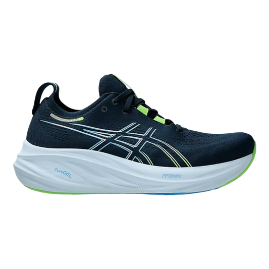 Asics Gel Nimbus 26 ‘French Blue Electric Lime Green’