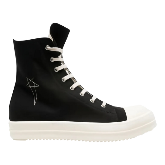 Rick Owens DRKSHDW lace-up zip-fastening sneakers ‘Black’