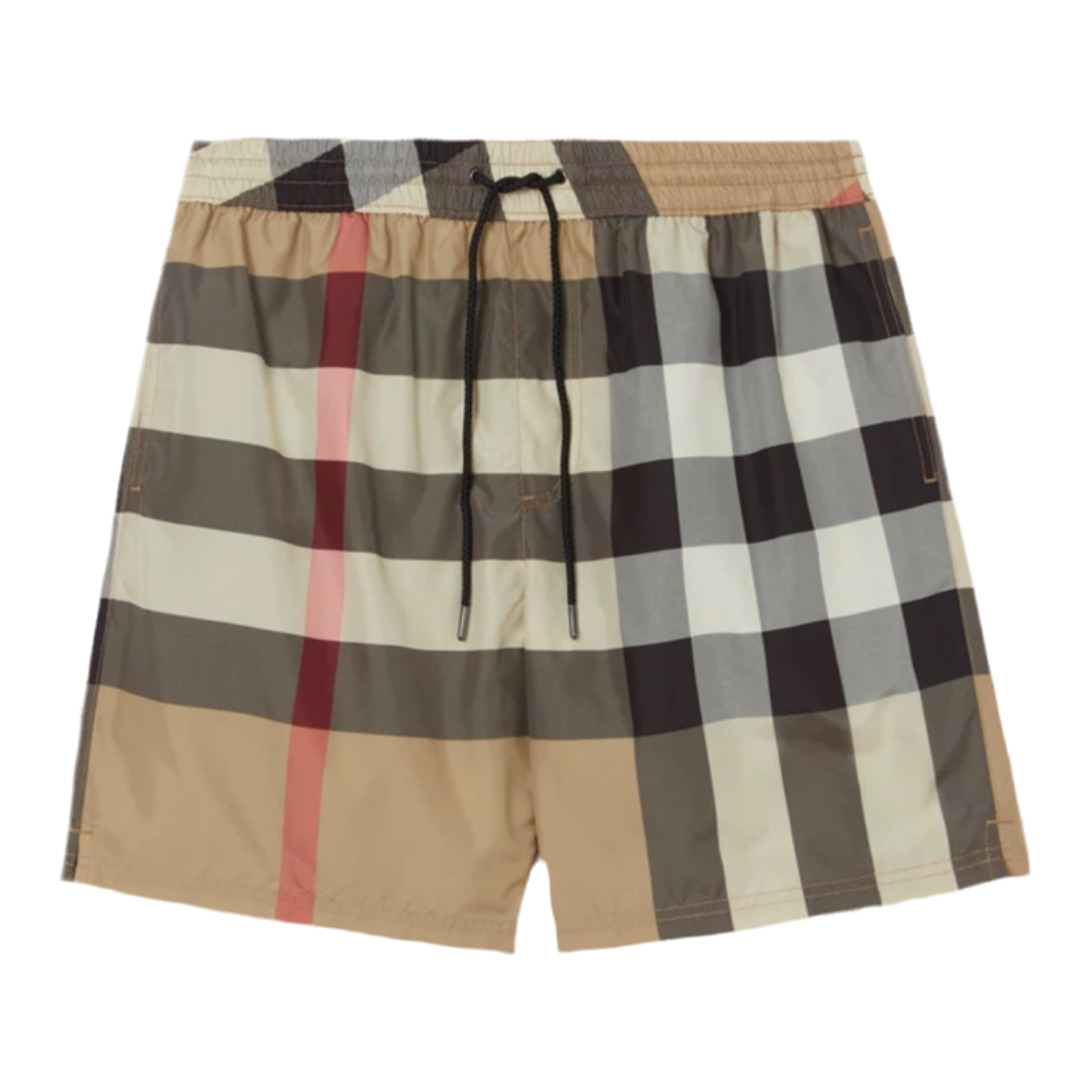 Burberry Check Swim Short ‘Archive beige’