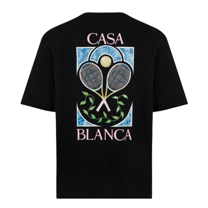 Casablanca Racket T-Shirt ‘Black’