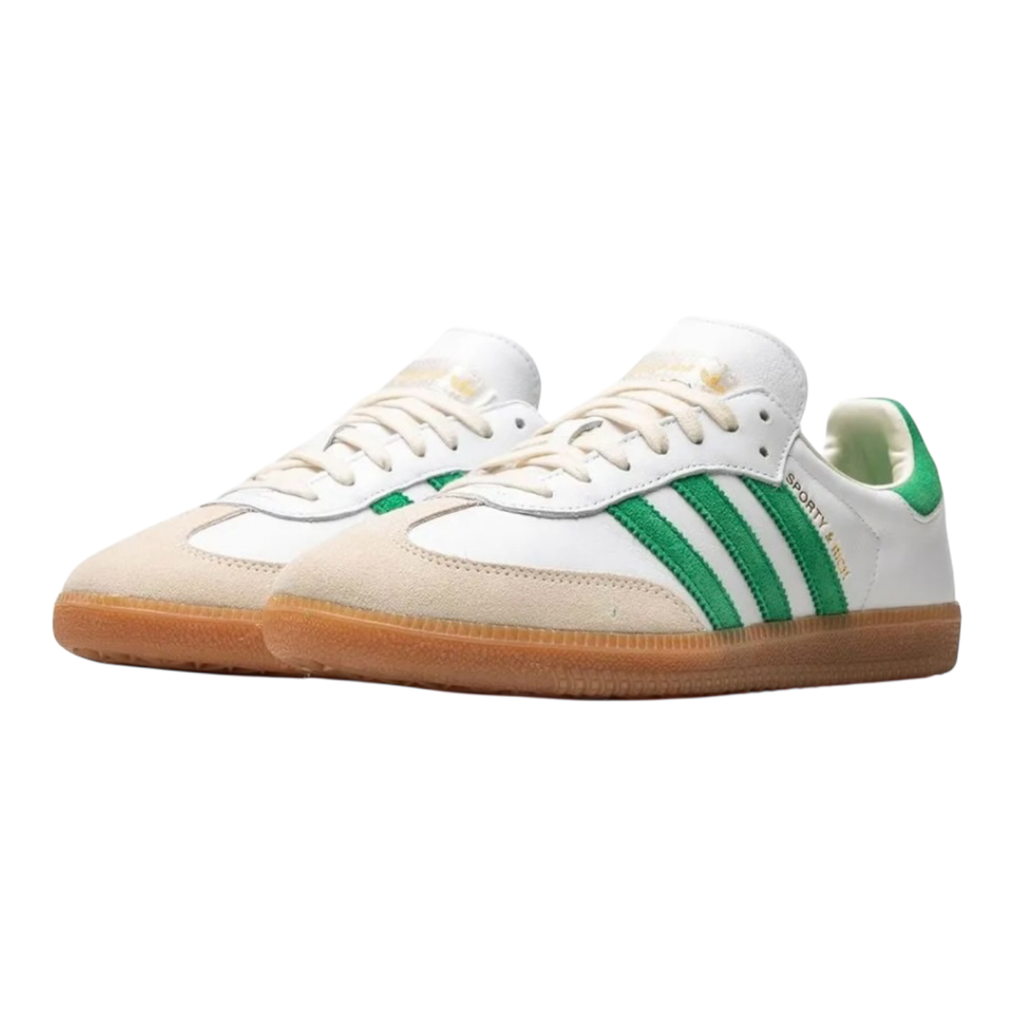 Sporty & Rich x Adidas Samba OG 'White Green'