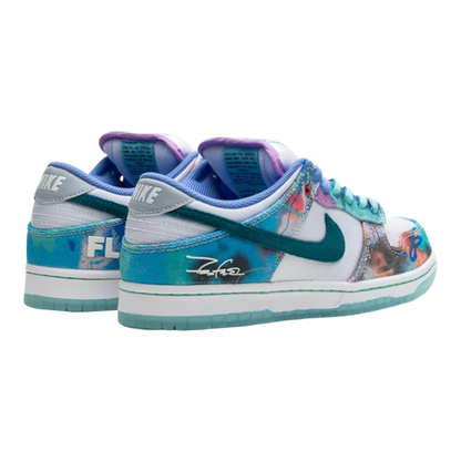 Futura Laboratories x Nike Dunk Low SB 'Bleached Aqua'