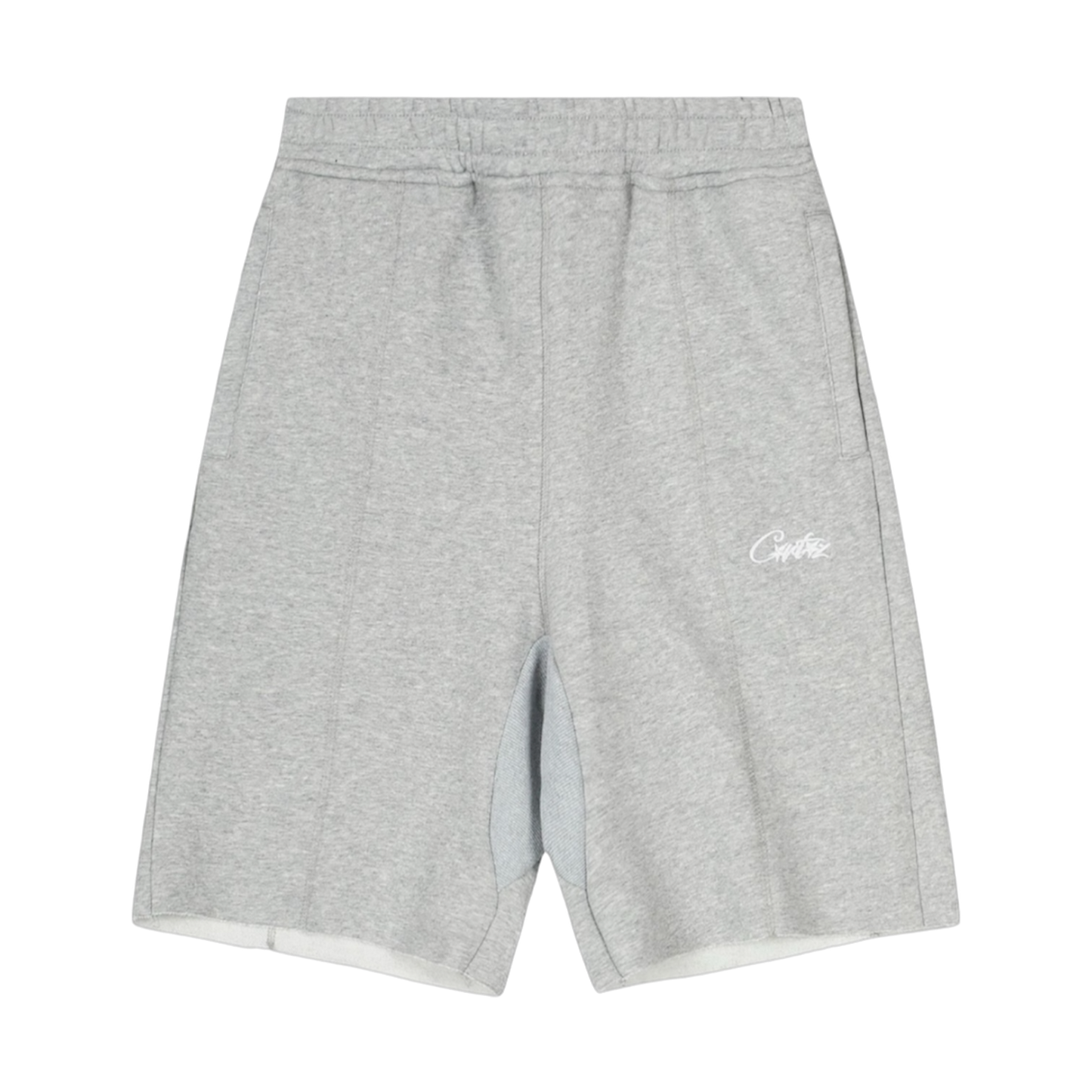 Corteiz HMP Raw Hem Shorts 'Heather Grey'