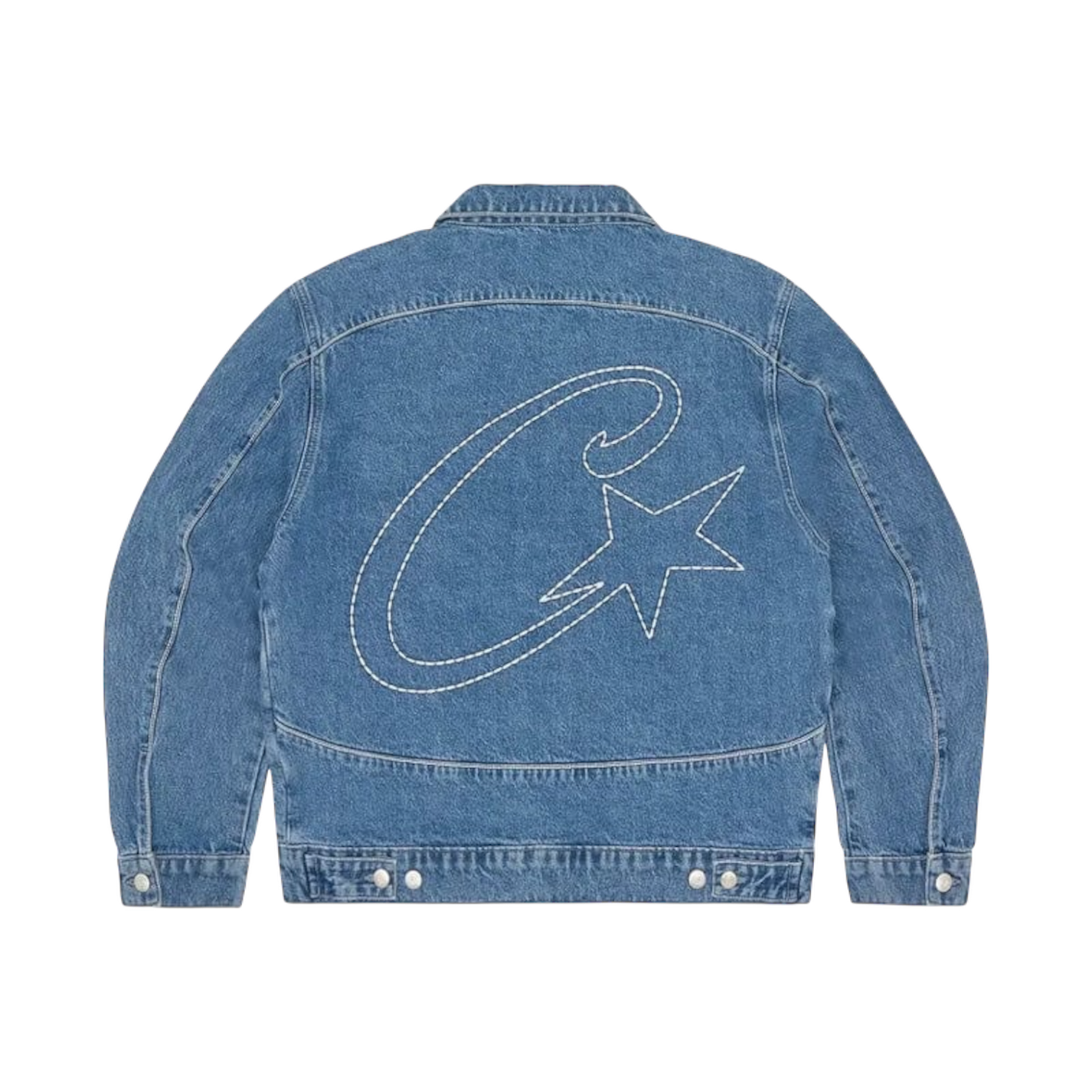 Corteiz C-Star Denim Trucker Jacket 'Blue'