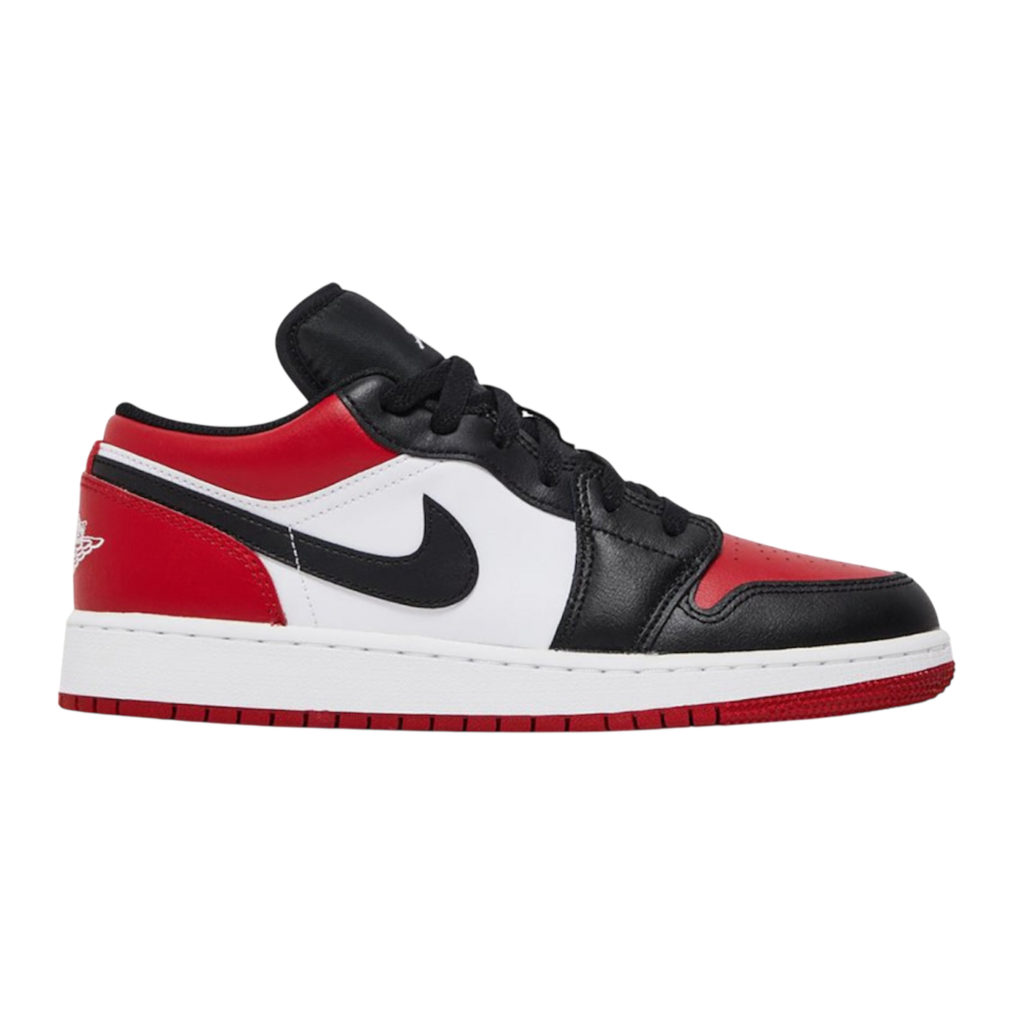 Air Jordan 1 Low GS 'Bred Toe'