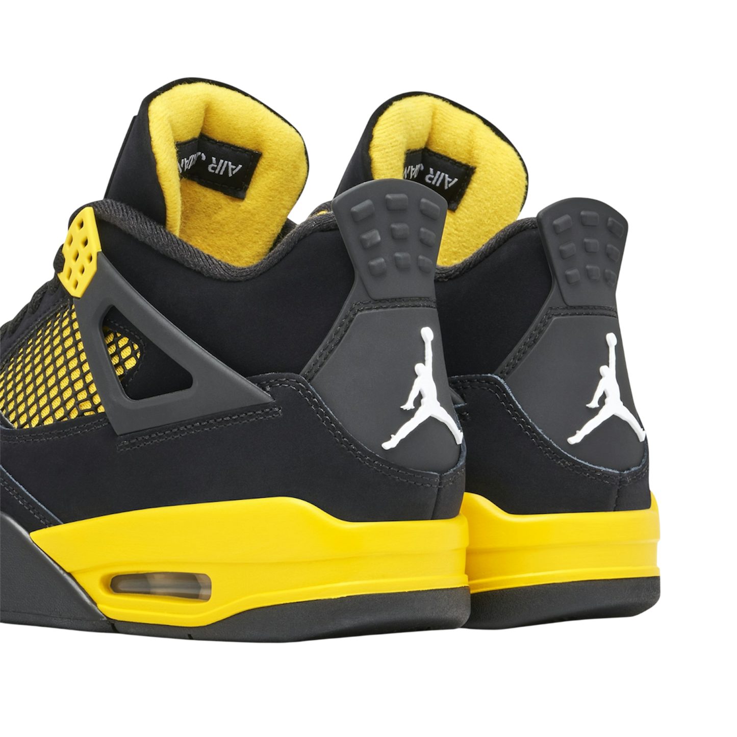 Air Jordan 4 Retro 'Thunder’ “Black/Tour Yellow”