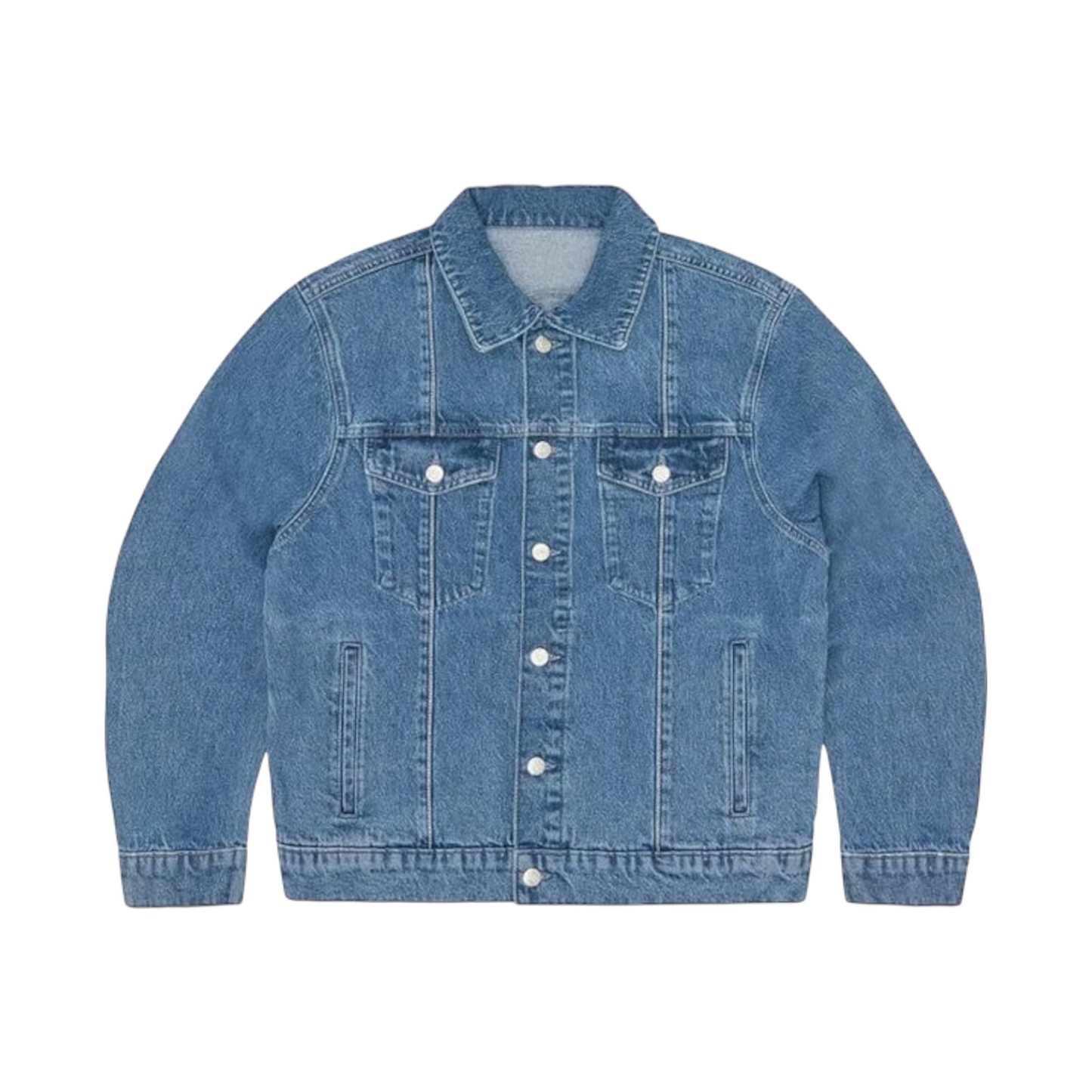 Corteiz C-Star Denim Trucker Jacket 'Blue'