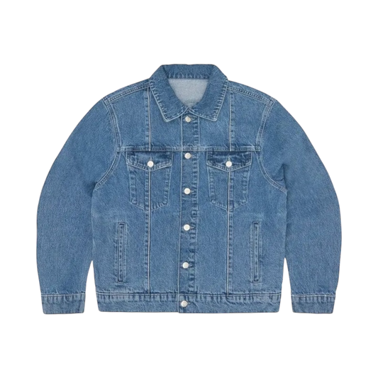 Corteiz C-Star Denim Trucker Jacket 'Blue'
