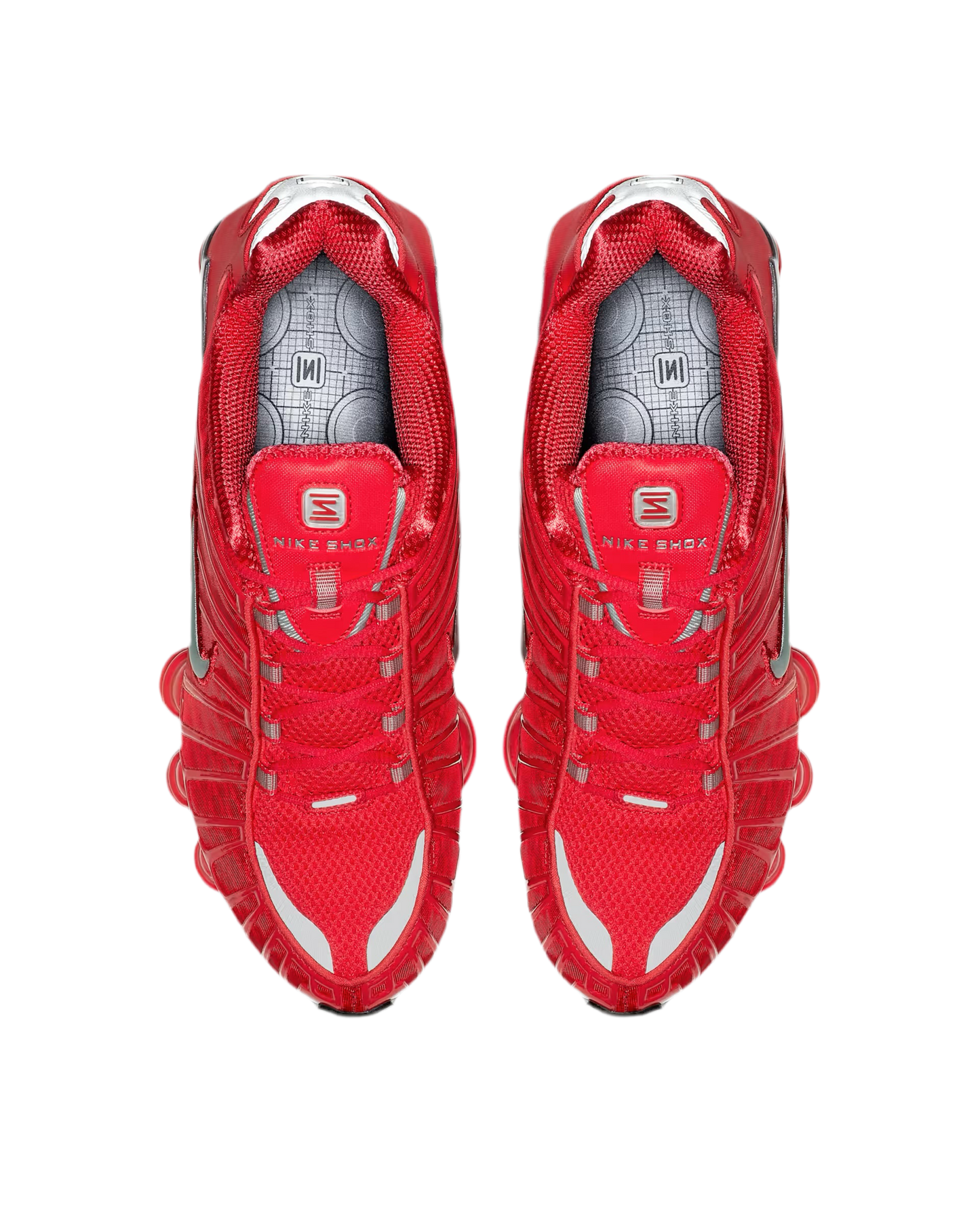 Nike Shox TL “Speed red/ Metallic Sliver’