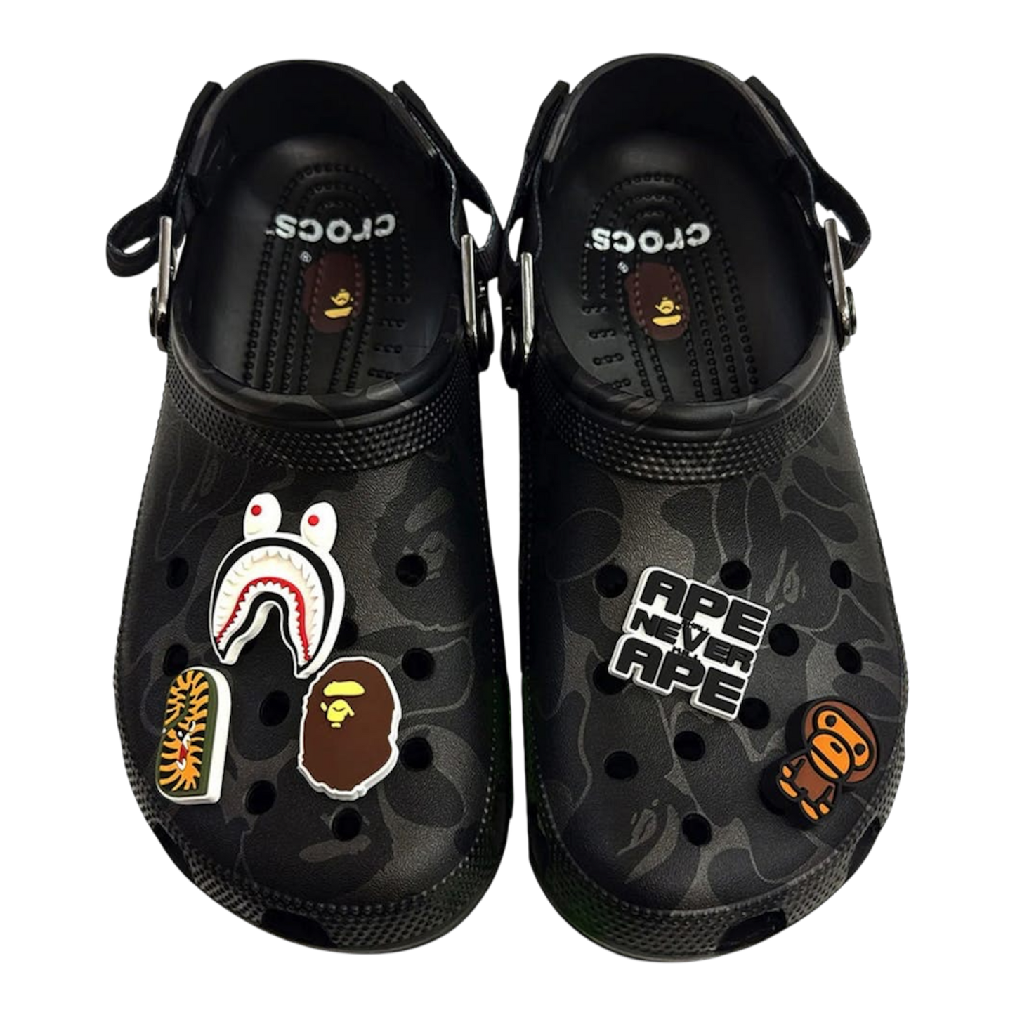 Crocs Classic Clog A Bathing Ape ABC Camo “Friends & Family” ‘Black’