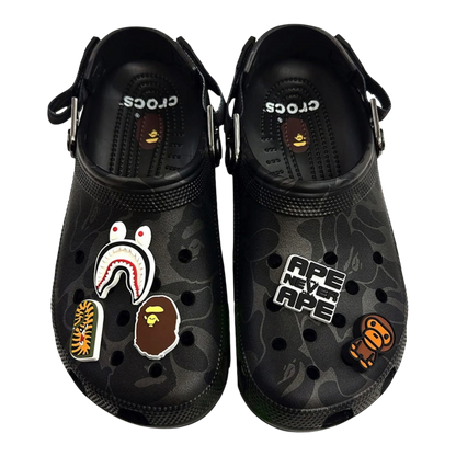 Crocs Classic Clog A Bathing Ape ABC Camo “Friends & Family” ‘Black’